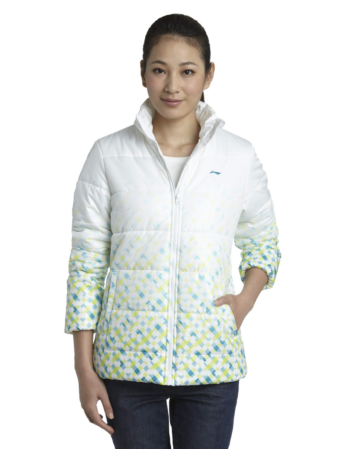 Blouson de sport femme LINING AFMG082-1 - Ref 501242 Image 3