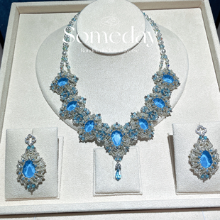 卢浮宫串珠手工项链材料包保色显白礼服配饰闺蜜女友礼物可定制