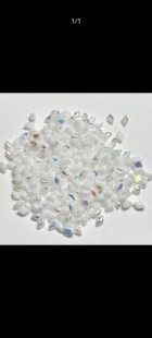 捷克琉璃进口6×4mm迷你双孔菱形尖珠DIY串珠饰品材料03000-28701