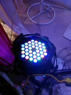 帕灯庆典舞台背景射灯LED七彩帕灯演出婚礼面光灯 婚庆道具追光灯