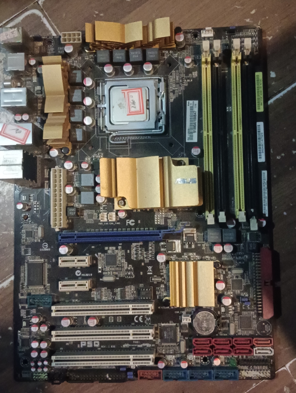 华硕p5q 90 p5ql-epu 80 775 d2 拆机大主板不带CPU