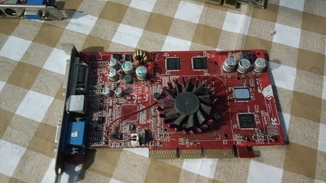 耕升 耕昇 fx5200 64m agp 拆机老显卡