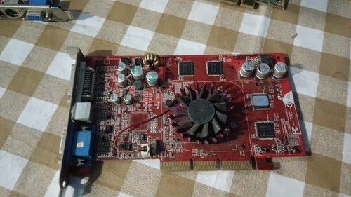 耕升 耕昇 fx5200 64m agp 拆机老显卡