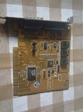 拆机，老声卡，Es1370 黄版 Ensoniq