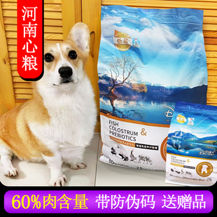 汪的盛宴狗粮20斤全价幼犬粮10kg无谷低盐低敏泰迪金毛柯基通用型