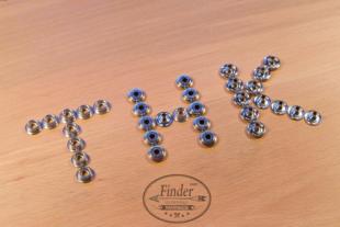 finder手工皮具日本进口五金THK四合扣纯铜镍色15mmO型