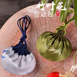 宫廷香袋重阳端午节香包香袋空袋子百褶布袋 便宜质量超好 新款