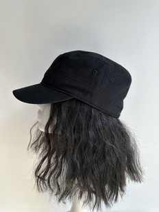 原创纯色棉女士小头围时尚 休闲百搭鸭舌平顶逛街全封闭高品质帽