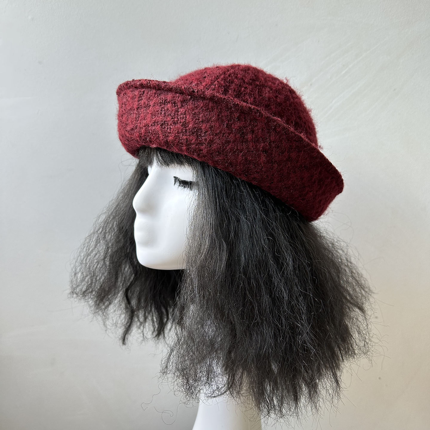 原创酒红色小香风百搭水手帽显白甜美气质海军风画家帽盆帽女翻檐,服饰配件/皮带/帽子/围巾,帽子,淘宝优惠券,粉丝福利购,淘宝优惠卷