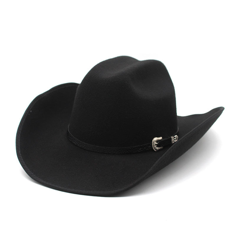 西部牛仔帽包边卷檐帽CowboyHat