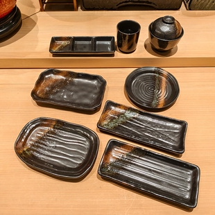 善渊 日式陶瓷水杯骨碟酱油碟烧鸟烤串寿司烤肉火锅摆台餐厅餐具