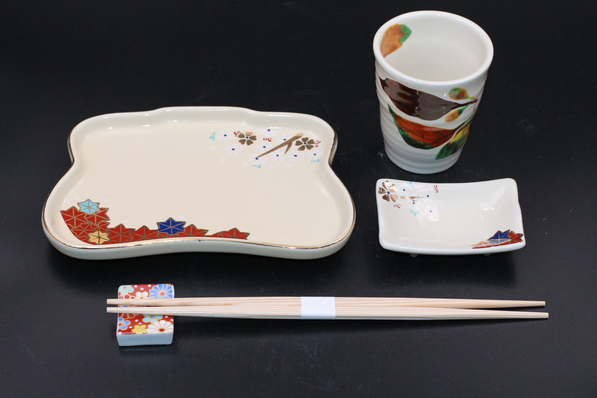 日式陶瓷多用餐厅桌面摆台骨碟