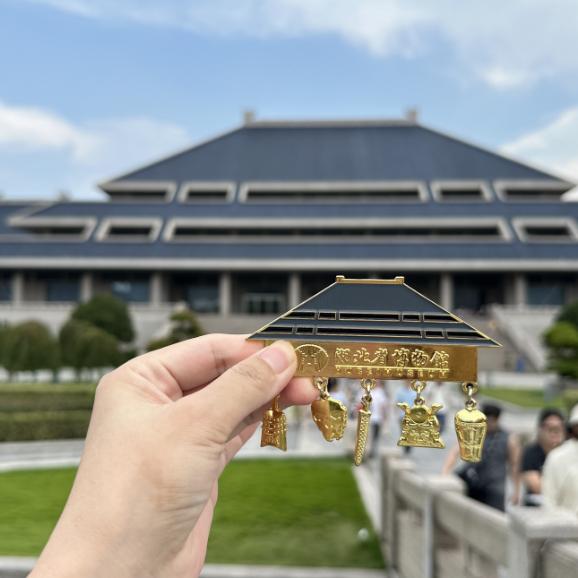 代购湖北省博物馆文创冰箱贴文物越王勾践剑武汉旅游纪念品