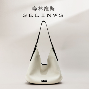 赛林维斯包包软皮时尚百搭单肩包洋气小众设计子母斜挎包6323-5潮
