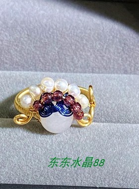 天然原创款14k包金刀马旦绕线