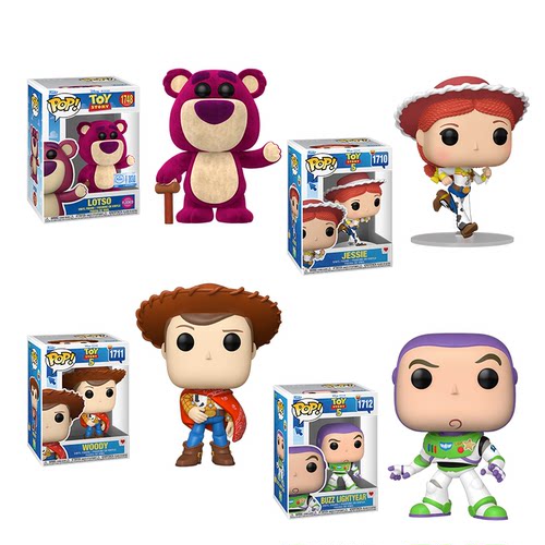FUNKO POP 玩具总动员草莓熊巴斯光年胡迪翠丝限定版现货正版手办