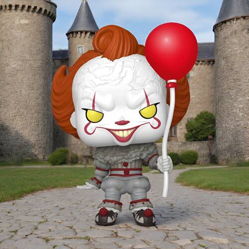 Funko POP美剧小丑回魂 2 第三季 - 坐姿潘尼怀斯手办六一礼物
