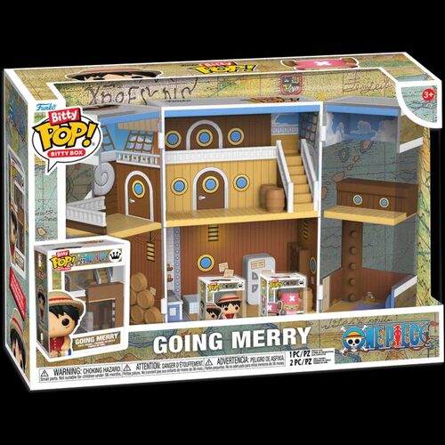 Funko 海贼王 Onepiece 前进梅利号迷你场景 全新正品