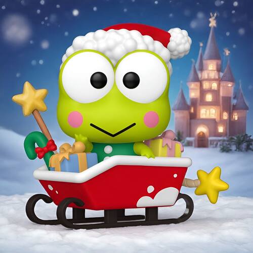 Funko POP凯蒂猫与朋友们Hello Kitty大眼蛙酷企鹅巧克力猫手办