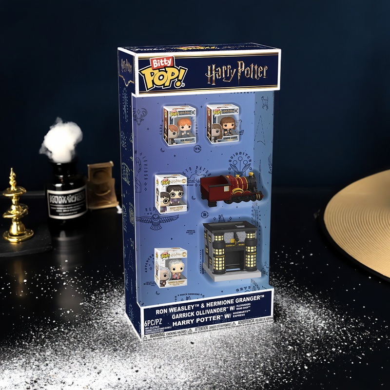 Funko丰高POP哈利波特模型周边手办潮玩迷你场景摆件圣诞公仔礼物