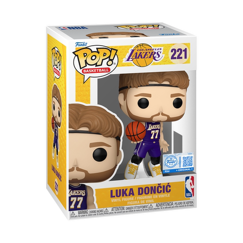 Funko篮球NBA美职篮系列湖人队卢卡东契奇维克托文班亚马手办礼物