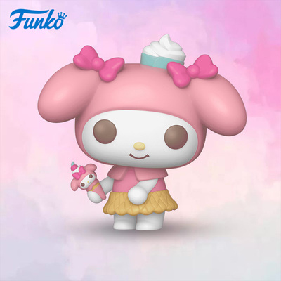 FunkoPOP三丽鸥凯蒂猫HelloKitty库洛米潮玩手办办公摆件圣诞新年