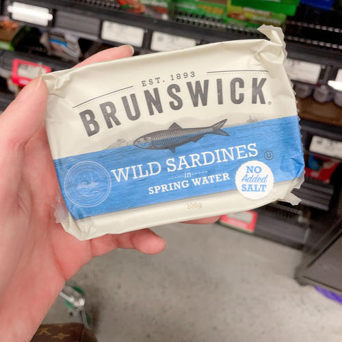 澳洲代购直邮Brunswick Sardines wild 沙丁鱼罐头 无盐泉水 106g