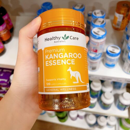 澳洲代购直邮 Healthy Care Kangaroo Essence 袋鼠精 120粒 - 封面