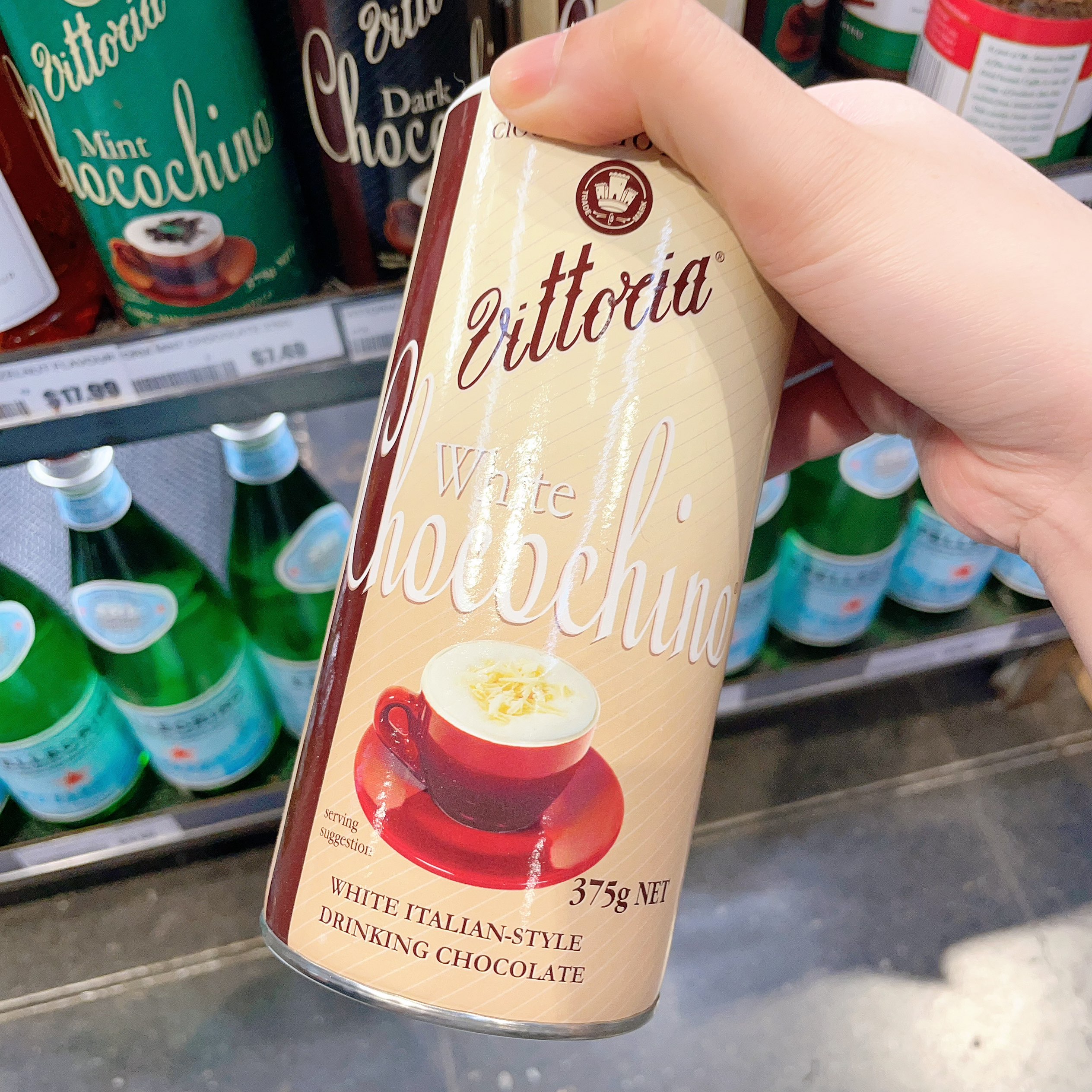 澳洲代购直邮Vittoria Chocochino意式美味香浓巧克力粉黑巧/原味
