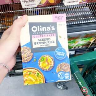 澳洲代购直邮 Olinas Bakehouse Gluten Free 无麸质糙米饼干 80g