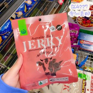 澳洲直邮 wws 烧烤味牛肉干Beef Jerky Bbq 50g