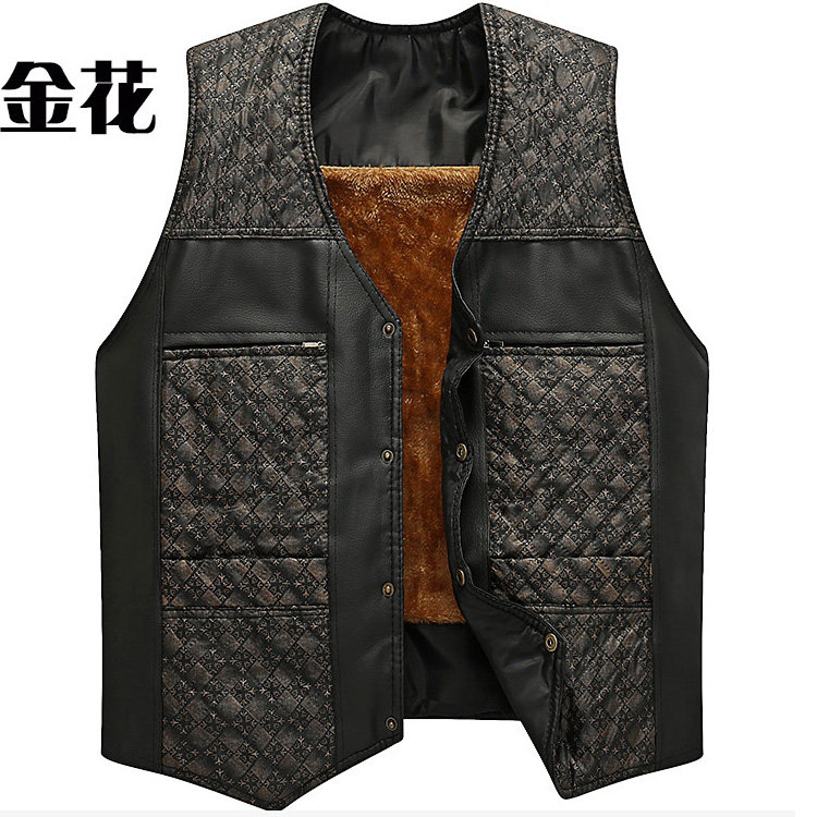 Débardeur homme Cotton vest pour hiver - Ref 1585662 Image 5