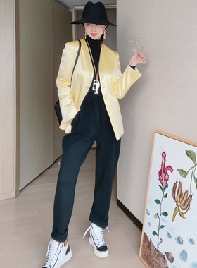 TRACY CHU 白色,驼色,黑色BABY CASHME九分裤