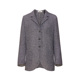 老钱风松弛感秋冬新品 TRACYCHU香御用灰色圈纱休闲慵懒单西装 时尚