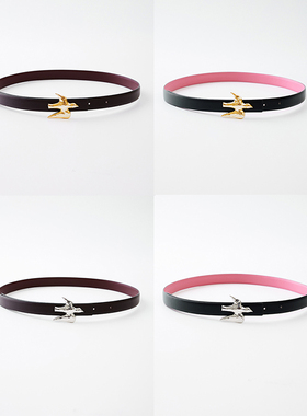 TRACY CHU多色四季搭配款高级气质百搭毕加索的鸽子+双面皮带一套