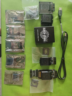 Easy Jtag Plus 原装正品编程器EMMC字库UFS座子153,254,飞线小板