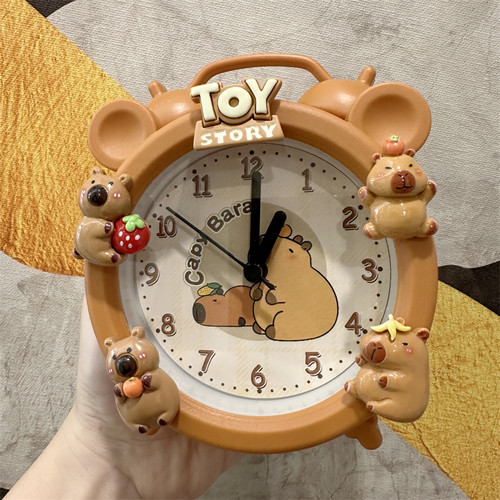 个性定制卡通学生闹钟