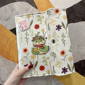 2025年蛇宝宝孕妈产检收纳册孕检报告单资料册活页软布可爱档案册