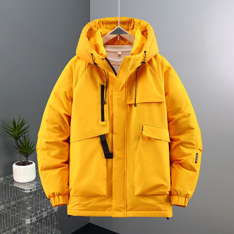大码胖子户外加厚棉服防风大肚子
