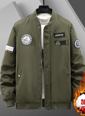 10X特大码330斤男冬季加厚宽松棉袄外套260棒球服夹克飞行棉服400