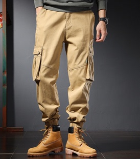 超大码男裤子加大加肥300斤260胖子休闲裤潮胖工装裤潮流胖人显瘦