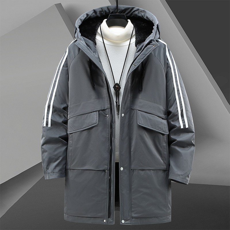 加绒加厚外套大码羽绒棉服500斤