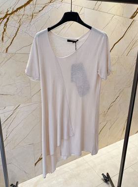 意大利dolla正品2025时尚休闲宽松圆领短袖T恤女不退换