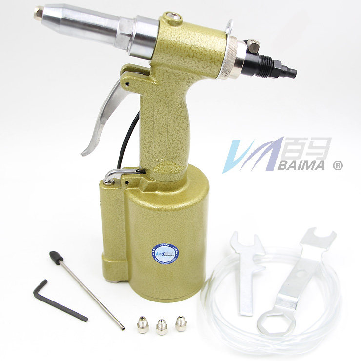 台湾百马BM-500自吸式气动拉钉枪油压式拉铆枪 铆钉枪 拉钉铆钉钳