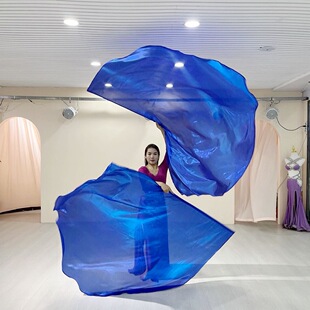 新款肚皮舞旗子金色透明翅膀运动会手持旗帜演出表演道具开场舞蹈