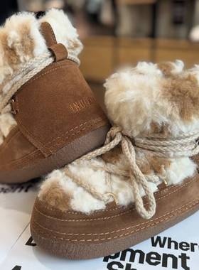 SASAMEET官方授权 inuikii 25FW秋冬新品 雪地靴