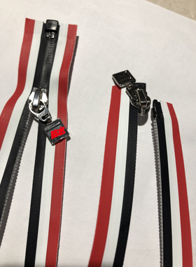 7号120厘米尼龙反装哑光皮感防水开口右插单头SAB长拉链