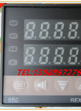 RKC温度控制器REX-C100全智能PID数显温控仪表上下限回差温控器