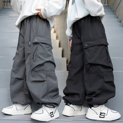 男童痞帅风工装裤2026新款休闲裤