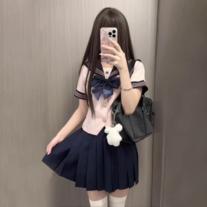 十字银河正版【樱奈时】jk水手服原创学院风多巴胺制服日系套装